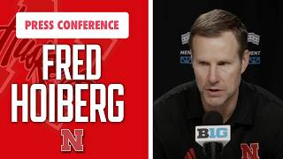 Nebraska Basketballs Fred Hoiberg, Rienk Mast & Pryce Sandfort After Purdue Loss At Big Ten Tourney