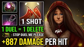 +887 DAMAGE PER HIT 1 Shot Solo Duel Khanda Octarine Unlimited Skill Spam Legion Commander Dota 2