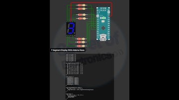 Interface 7 Segment Display With Arduino Nano