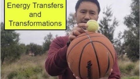 Energy transfers and transformations - Bouncing Balls