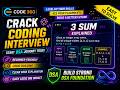 Amazon &amp; MathWorks Asked This Question 😱| 3 SUM Explained |Code360 DSA | Beginner to Interview Ready