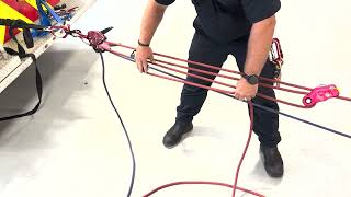 Making a Complex 5:1 Mechanical Advantage with 2 Capto's