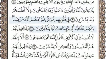 الصفحة الثالثة ( 3/604) محمد المنشاوي- الختمة المرئية بالصفحات للقرآن الكريم