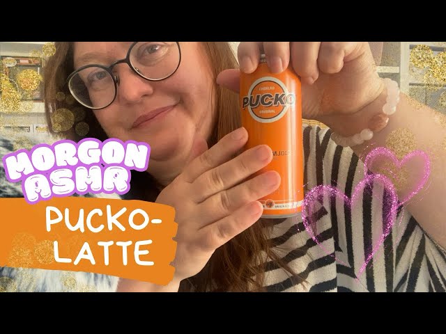 ASMR på svenska: Pucko-latte till frukost ☀️