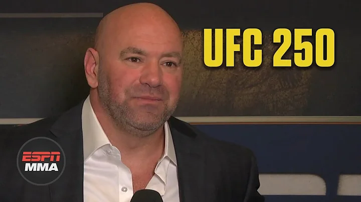 Dana White recaps UFC 250, talks Conor McGregor an...