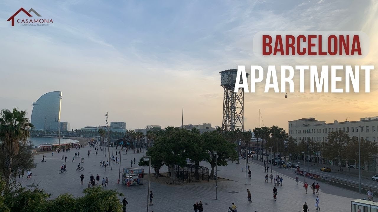 BARCELONA APARTMENT WITH BREATHTAKING SEAVIEW and a Unique Terrace