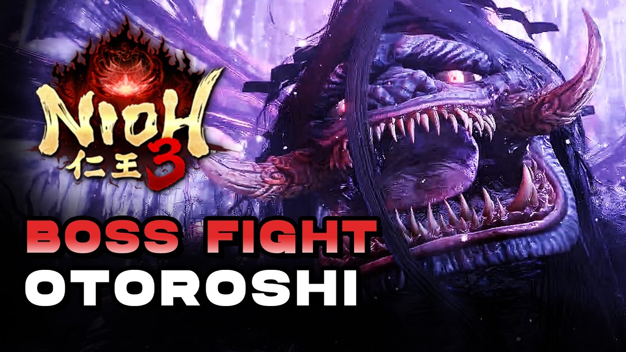 Nioh 3 - Otoroshi Boss Fight