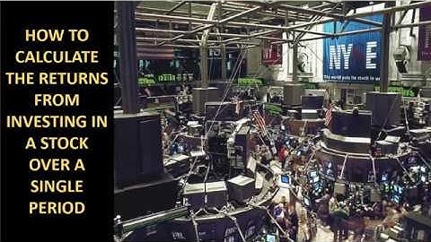 Realized Return Over Single Period