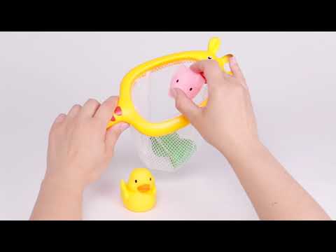 Рыбалка из сачком Жирафом, Bebelino 58116