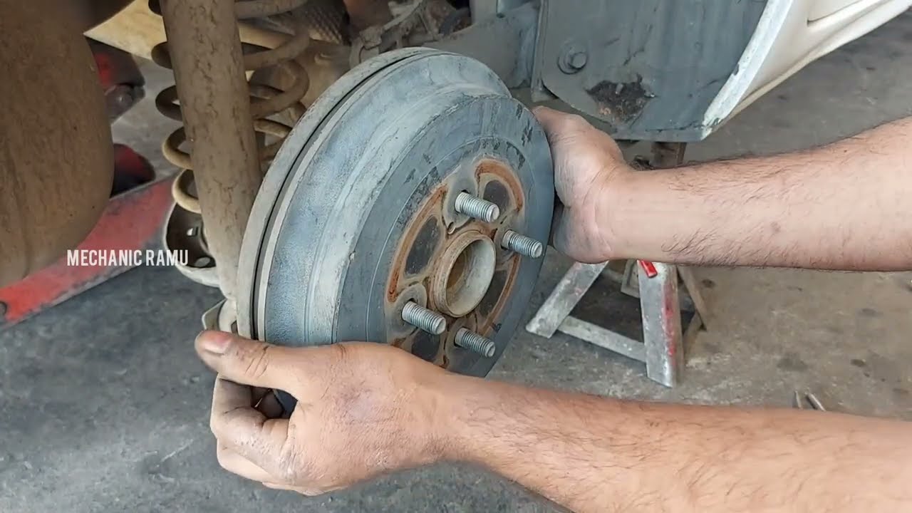 How to replace rear brake shoes