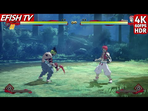 SEGA is back! Gyutaro vs Akaza (Hardest AI) - Demon Slayer | 4K 60FPS HDR
