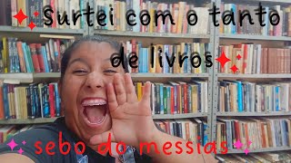 MELHOR LUGAR PARA COMPRAR LIVROS USADOS - SEBO DO MESSIAS