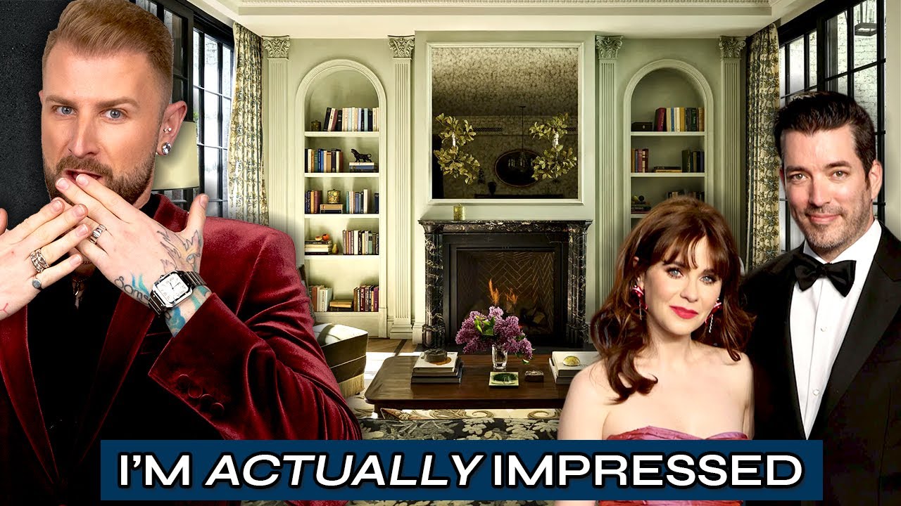 Interior Designer Reacts to Zooey Deschanel & Jonathan Scott’s AD House Tour (I’M SPEECHLESS)