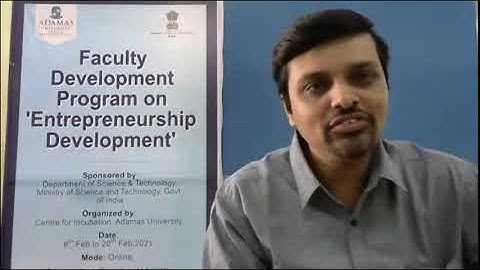 Faculty Development Program on 