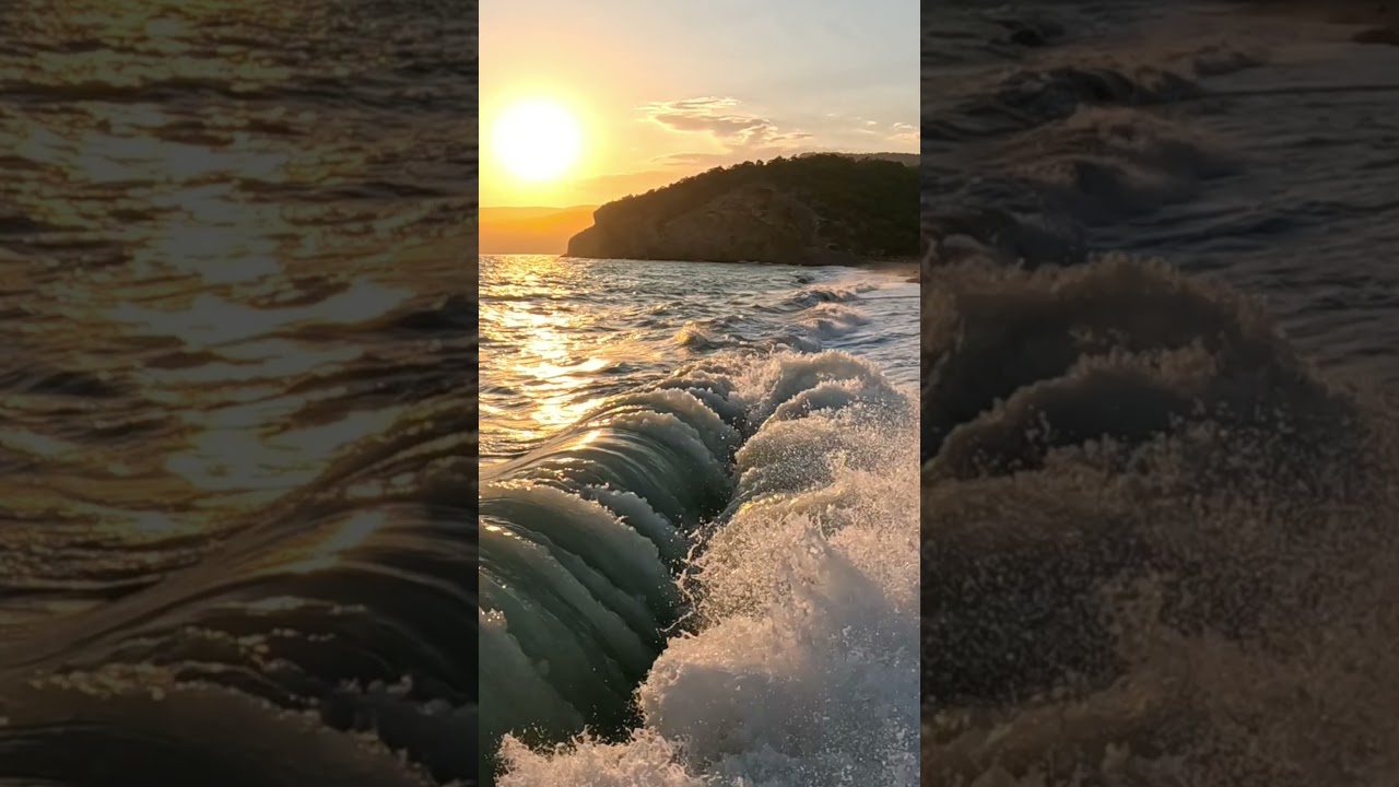 storm SlowMotion,Akdeniz'de fırtına 