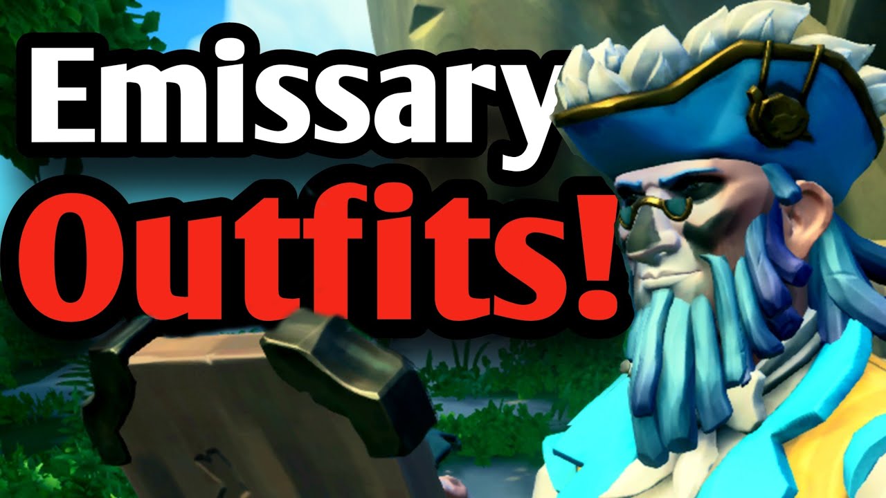 How to Get Emissary Costumes Sea of Thieves! YouTube