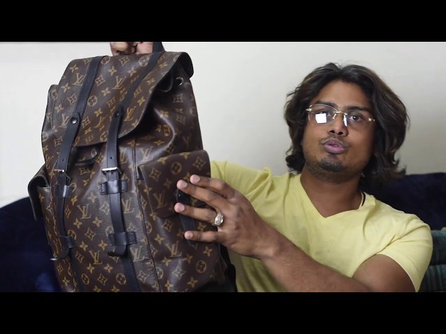 Louis Vuitton Christopher Macassar PM Backpack Review & Try On