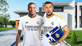 AM FOST LA NOUA CASĂ A LUI KYLIAN MBAPPE DIN MADRID ȘI I-AM DUS UN CADOU DE BUN VENIT!!