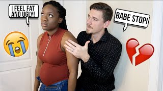 Being INSECURE While PREGNANT To See How My Husband Reacts!