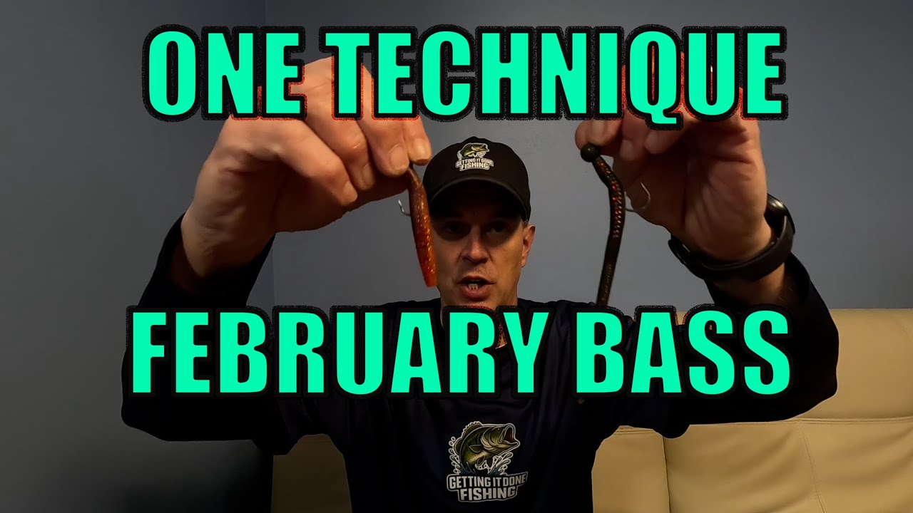 If You Only Had ONE Technique to Catch Bass in February (Cold Water Bass Fishing)