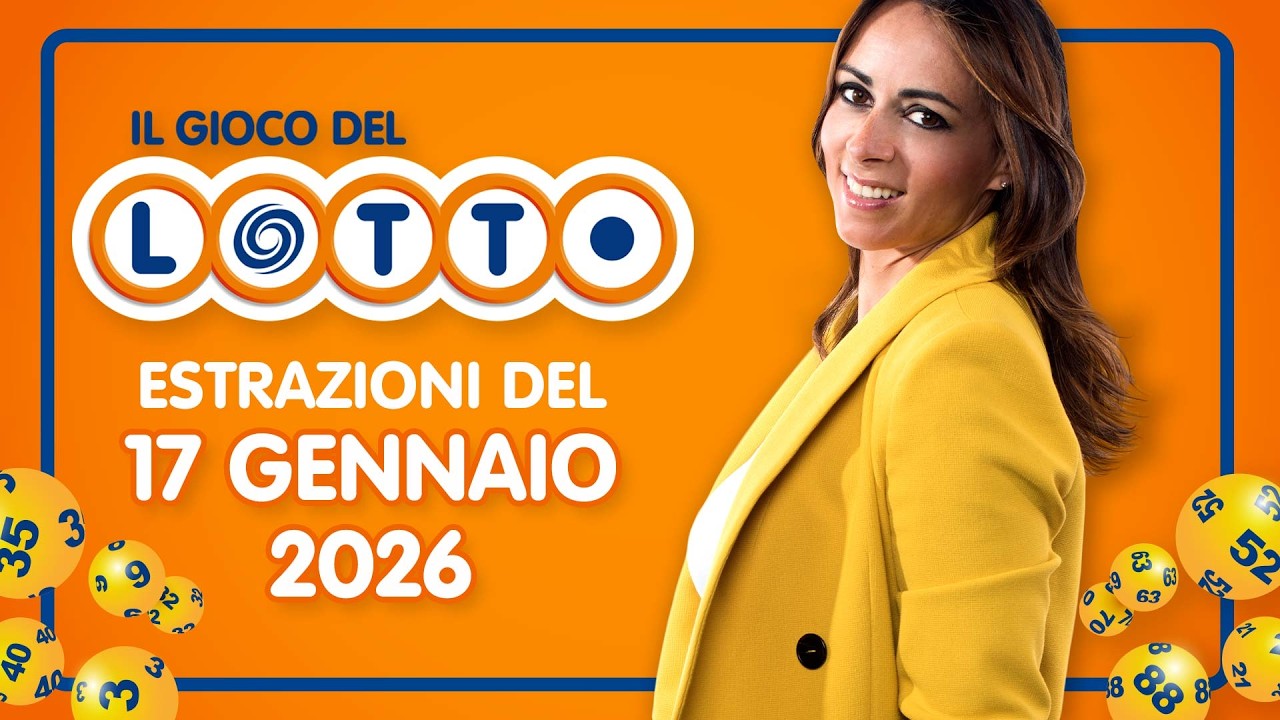 Estrazione in diretta del Gioco del Lotto e del Simbolotto di martedì 17 Febbraio 2026