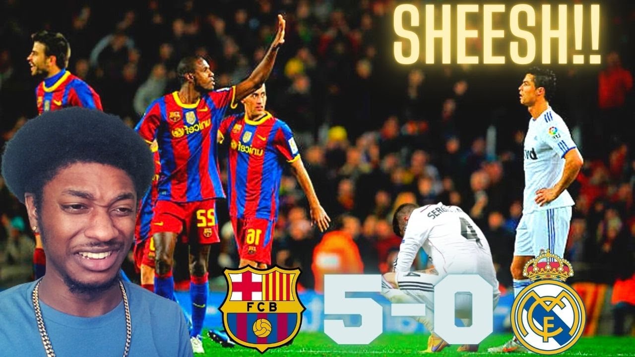 NBA Fan Reacts To El Clasico 2010 "The Day Barcelona was Unplayable"!!!