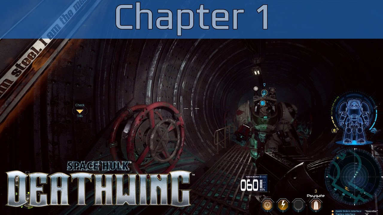Space Hulk: Deathwing - Chapter 1 Walkthrough [HD 1080P/60FPS]