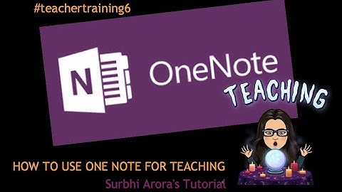 One Note Complete Tutorial I Teacher Training I Online Teaching I Surbhi Arora