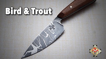 Forging a Bird and Trout Knife