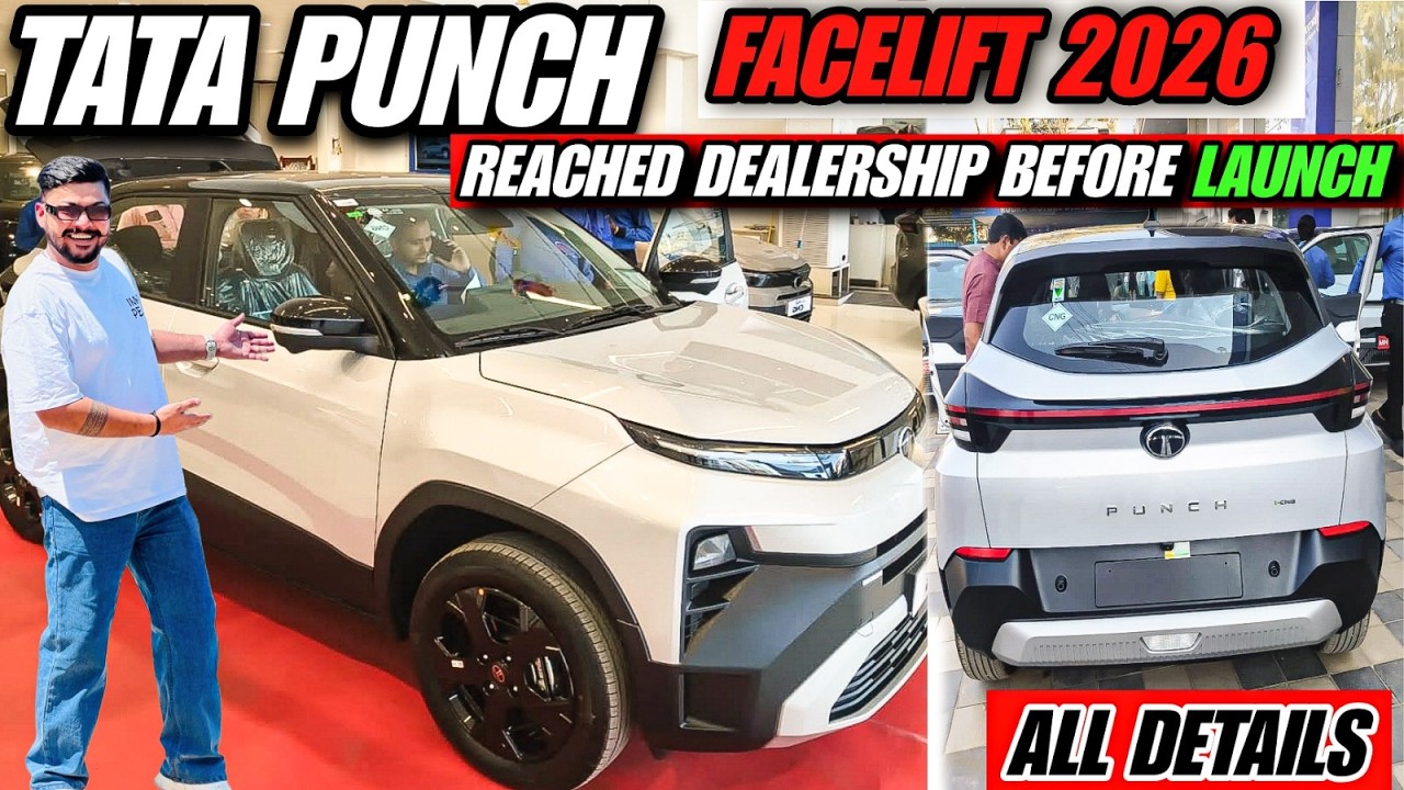 Finally Tata Punch Facelift 2026 is *HERE* | All Details - New Tata Punch 2026 New Model