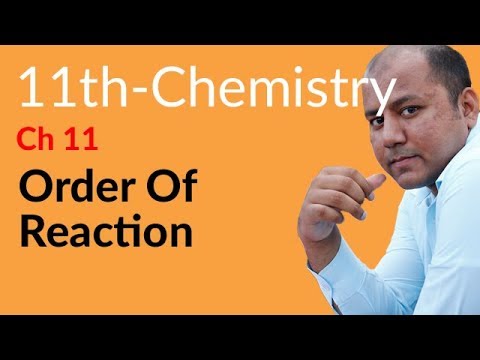 FSC Chemistry book 1, ch 11, Order of Reactions - 11th Class