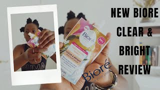 NEW BIORE CLEAN & BRIGHT SKINCARE REVIEW #japaneseskincare