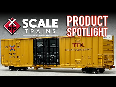Trinity 7500 High Cube Boxcar Scale Trains Operator Product Spotlight