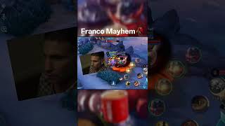 Crazy Franco Hook #mobilelegends#mobalegends5v5 #mlbb #mlbbindonesia