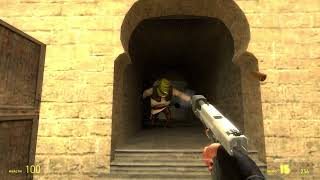 #57 Running away from shrek MAP - ( DE_DUST_2 )  || Garry's mod