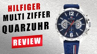 Tommy Hilfiger - Unisex Multi Zifferblatt Quarz Uhr mit Silikon Armband 1791476 - Deutsch - Review