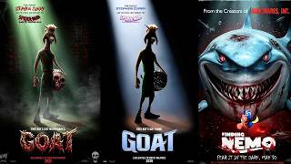 Animated Horror | Cartoon Characters in Scary Posters