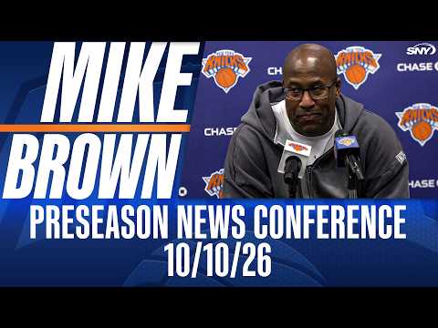 Mike Brown on 'focused' Knicks practice, bench roles for Andre Drummond, Bruce Brown & James Wiseman