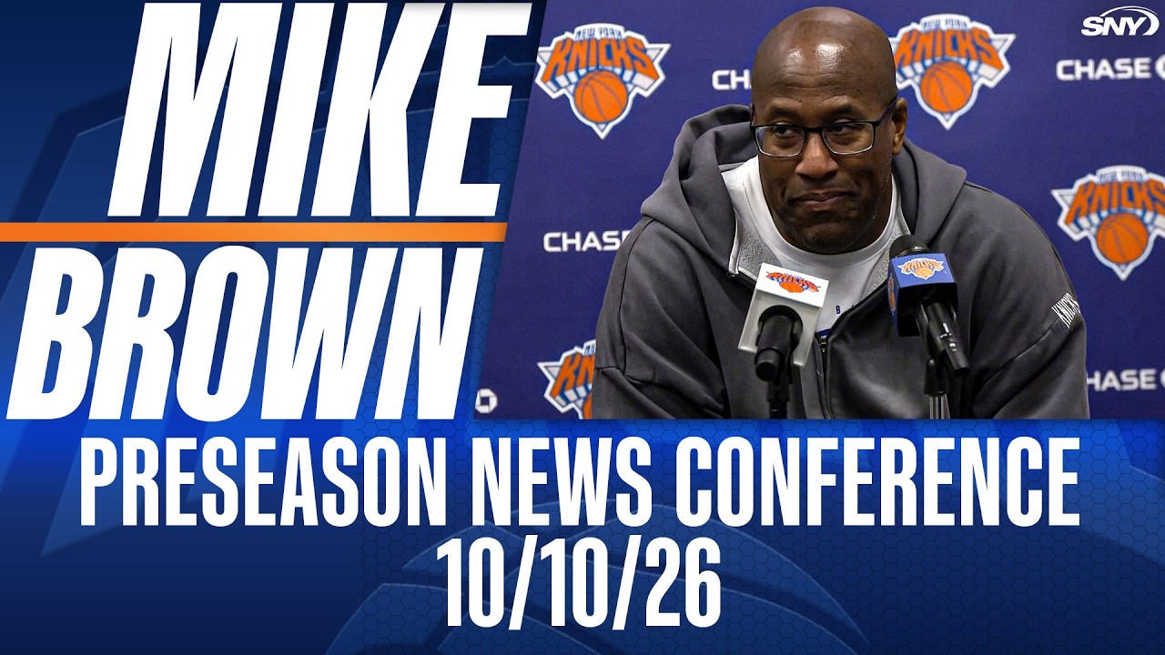 Mike Brown on 'focused' Knicks practice, bench roles for Andre Drummond, Bruce Brown & James Wiseman