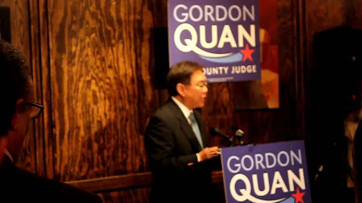 Gordon Quan Launches His Campaign For Harris Count...