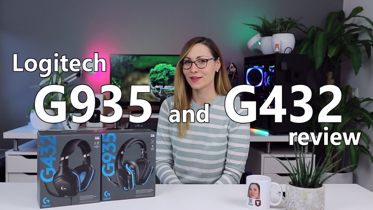 Logitech G935 BEST WIRELESS GAMING HEADSET Unboxing and Complete
