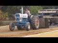 7,500 LB  tractor pull farm stock @ Two top Rutan antique tractor pull PA 2019