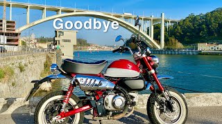 Goodbye, Honda Monkey !