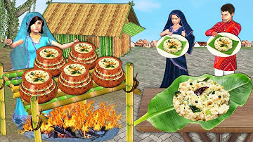 Most Famous Bamboo Pongal Street Food Hindi Moral Stories Hindi Kahani Bedtime Stories Hindi Stories