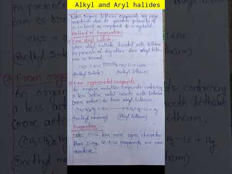 Alkyl And Aryl