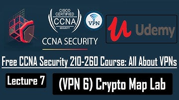 Free CCNA Security 210 260 Course – Lec 7 VPN 6 Crypto Map Lab