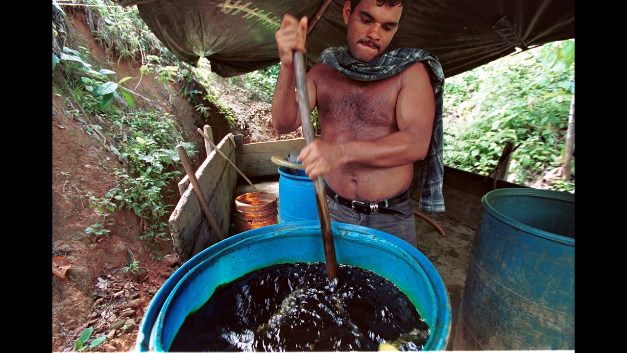 Making Cocaine with Gasoline, One Of The World's Most Dangerous Jobs