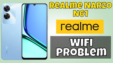 Wifi Problem Fix Realme Narzo N61 || How to solve the wifi issue || Wifi not working problem solved