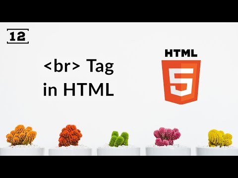 br tag in HTML - Add Text in New Line