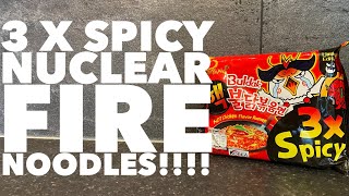 Samyang 3X Spicy Nuclear Fire Noodles 핵불닭볶음면 haek buldak bokkeum myeon